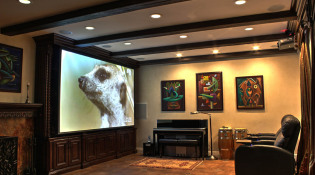 Media Room Screen