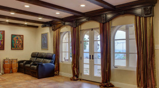 Media Room Windows